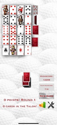 Golf Royal Solitaire screenshot