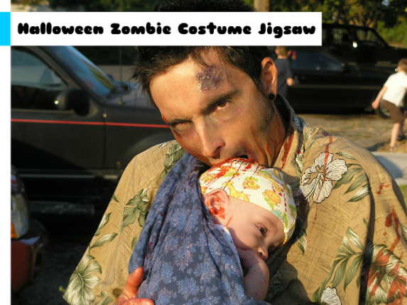 Halloween Zombie Costume Jigsaw Game Cover