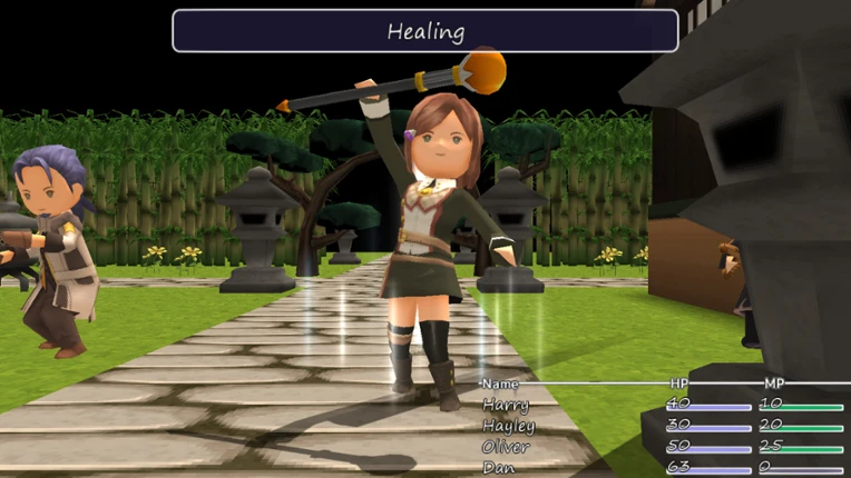 Japanese Romaji Adventure 3D Image
