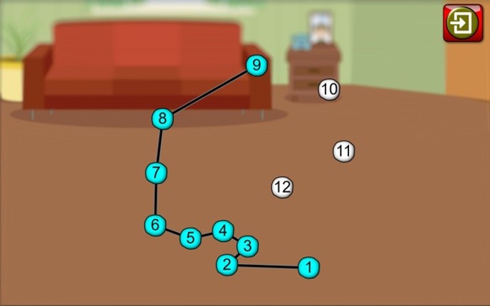 Kids Christmas Connect the Dots Puzzles - educational dot to dot game for preschool children 2+ screenshot