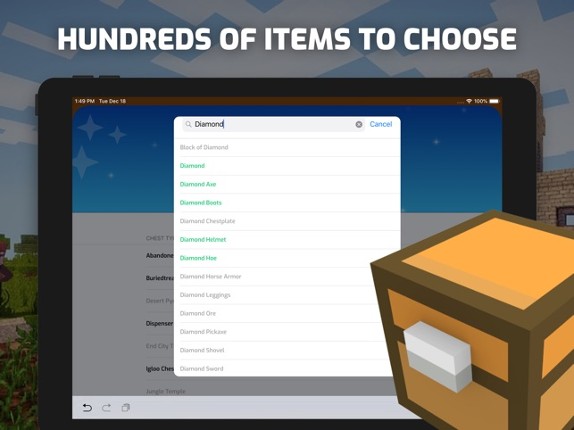 Magic Chests for Minecraft PE screenshot