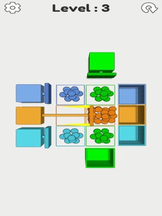 Push Color 3D Image