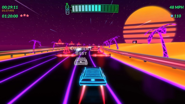 Retro Drive Revamped screenshot