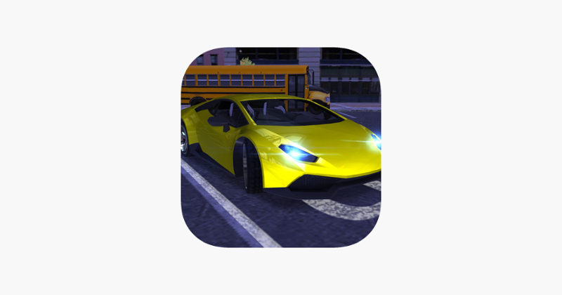 Sport Car Parking Night City Driving Simulator Image