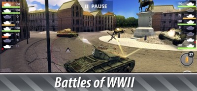 Tank Battles 3D: WWII Warfare Image