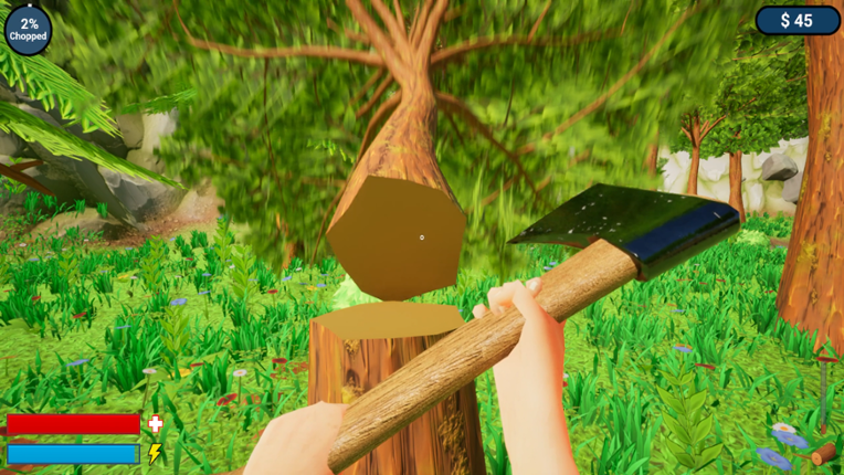 A Game About Cutting A Tree Image