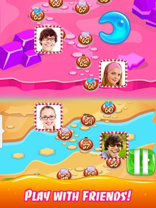 Candy Swap Fever - The Kingdom of Sweet Board Game screenshot