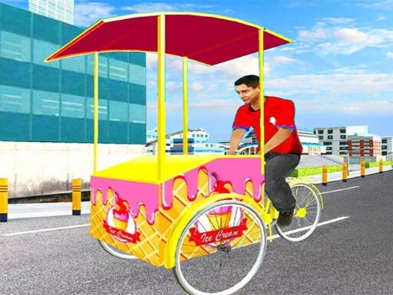 City Ice Cream Man Free Delivery Simulator Game 3 Image