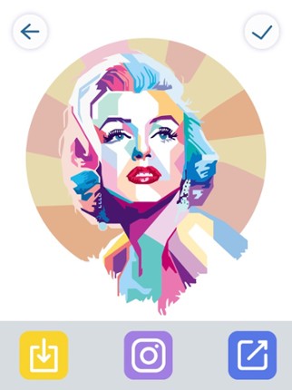 Color by Number: Poly Jigsaw screenshot