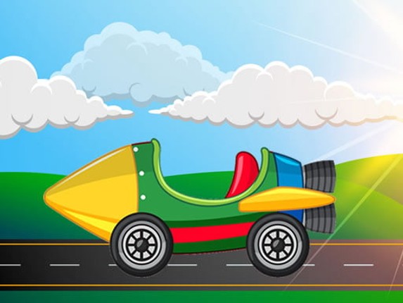 Colorful Vehicles Memory Image