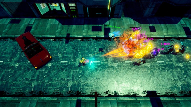 Digital Eclipse: Cyberpunk Survivor screenshot