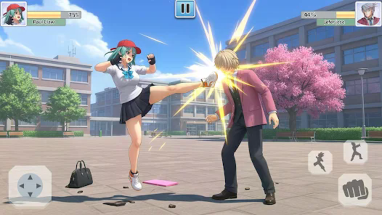 High School Fighting Game screenshot