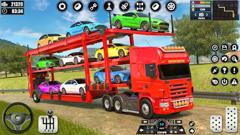 Car Transporter Truck Games 3D screenshot