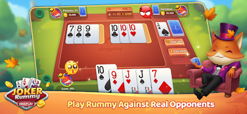 Joker Rummy ZingPlay screenshot