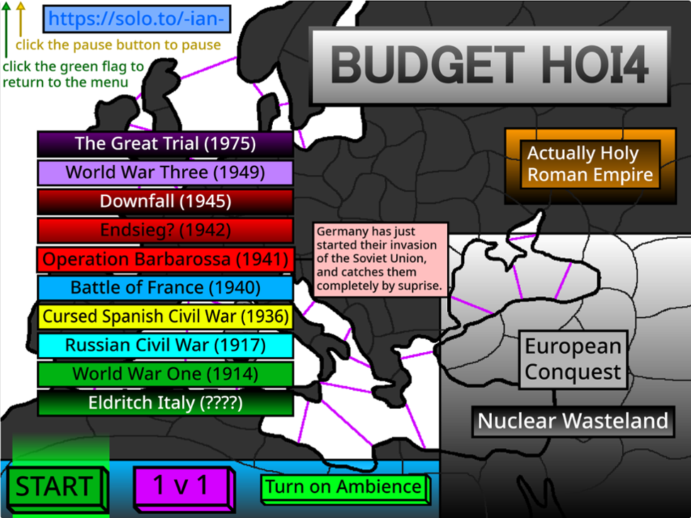 Games like Budget HOI4