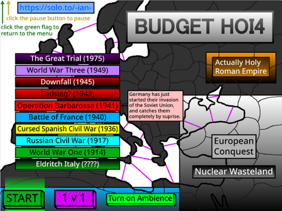 Budget HOI4 Game Cover