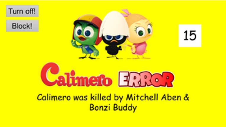 Calimero Error - The Official Games Image