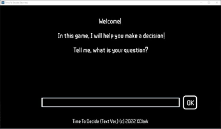 Time To Decide - GD.tv GameJam 2022 screenshot