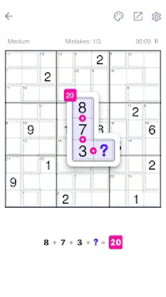 Killer Sudoku - Sudoku Puzzle Image