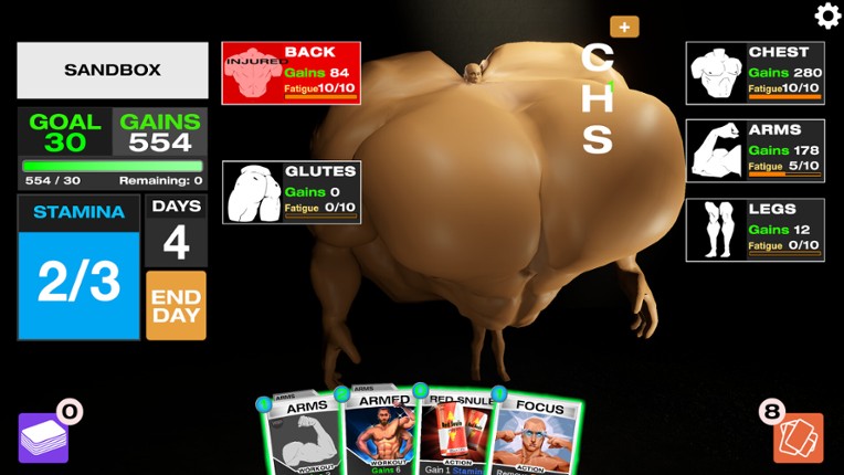 GET YOKED: Extreme Bodybuilding screenshot