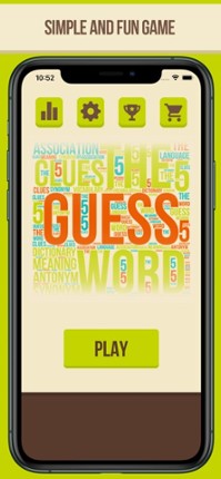 Guess the Word - 5 Clues Alias screenshot