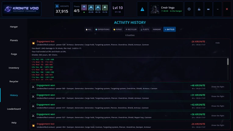 KRONITE VOID screenshot