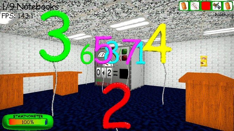 New Baldi's Basics Plus Remastered screenshot