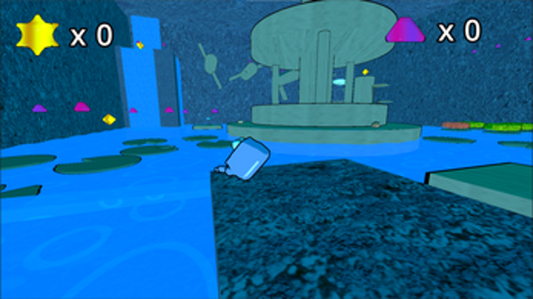 Randall the Grape Jelly Cube goes to Soda Valley for some reason. Image