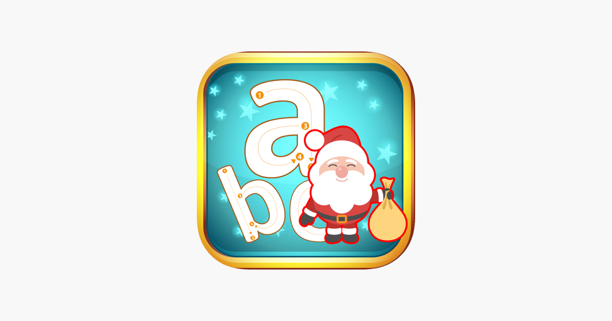 Games like Santa Claus abc Small Alphabets Tracing Learning
