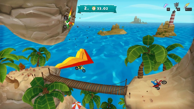 Sunset Bike Racer 2 Pro - Airborne Motocross screenshot