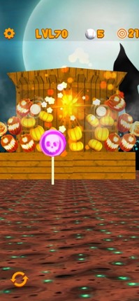 Swipe &amp; Knockdown Pumpkins 2 screenshot