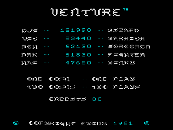 Venture screenshot