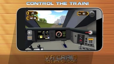 VR Train 3D Simulator Image