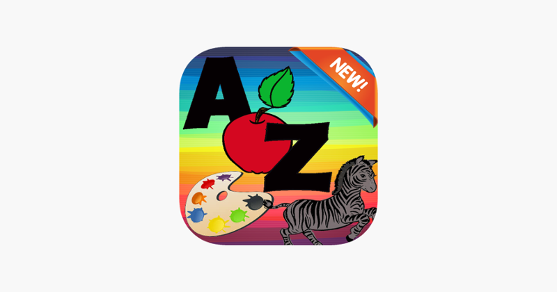 ABC Letter Coloring Book: preschool learning game Image