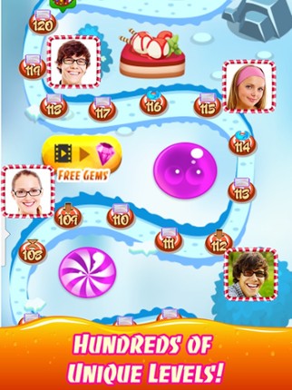 Candy Swap Fever - The Kingdom of Sweet Board Game screenshot