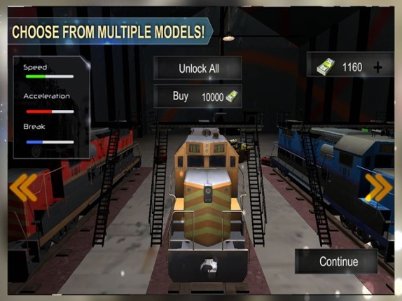 Cruise Train Driver Simulator screenshot