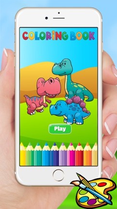 Dinosaur Dragon Coloring Book - Dino Drawing for Kids Free screenshot