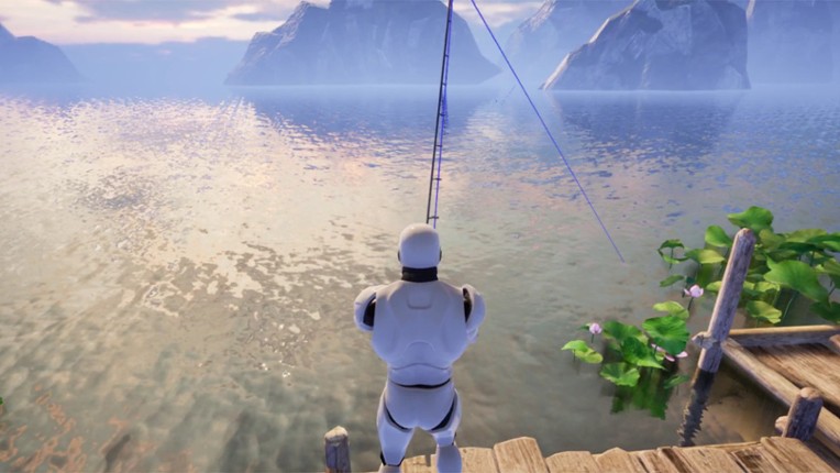 Fishing at Lotus Lakes screenshot