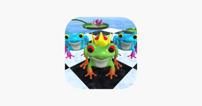 Frog Checkers 3D Image