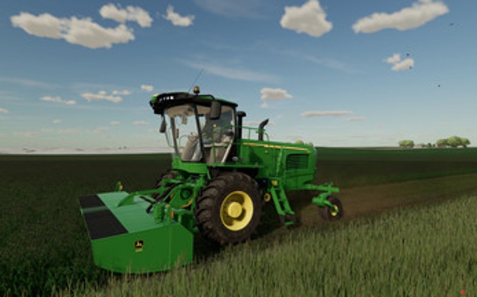 FS22 2020 John Deere W235 and W260 Swather screenshot