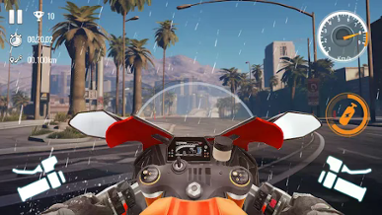 Traffic Bike Driving Simulator Image