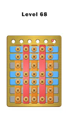 Screw Pin: Nuts & Bolts Puzzle Image