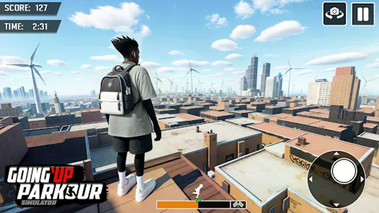 Going Up Parkour Only Rooftop screenshot