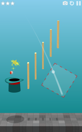 Magic Hat: physics-based arcade Image