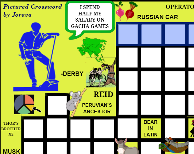 Games like Pictured Crossword #3