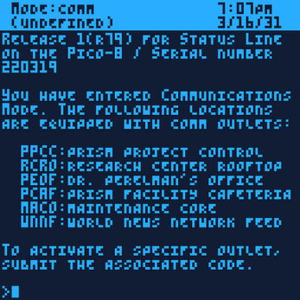 Status Line Image