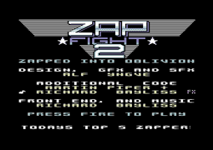 Zap Fight 2 - Reset Edition (Commodore 64) Image