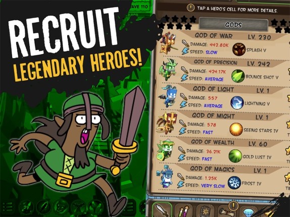 Idle Hero TD screenshot