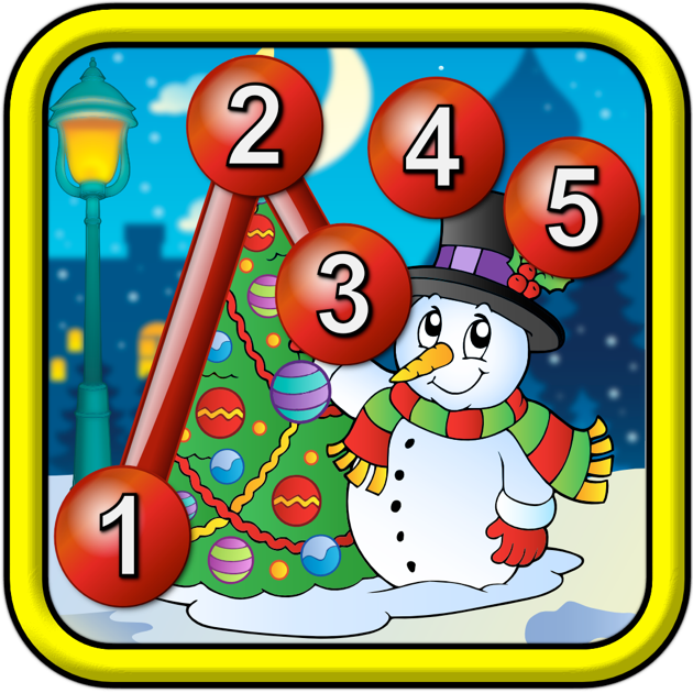Games like Kids Christmas Connect the Dots Puzzles - educational dot to dot game for preschool children 2+
