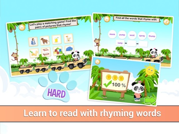 Learn to Read with Lola - Rhyming Word Jungle screenshot